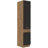 Szafka kuchenna dolna 40 cm słupek VIGO 40DK 210 2F matera - dąb lancelot