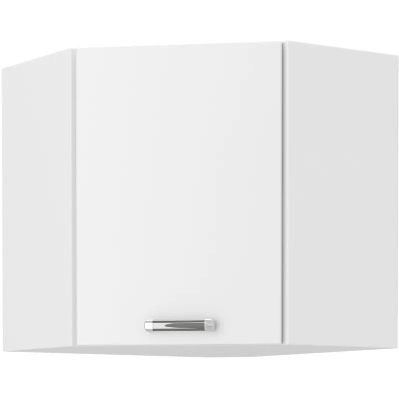 Szafka kuchenna górna narożna OMEGA 58x58 GN 60 1F biała