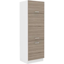 Szafka kuchenna dolna 60 cm słupek DAVE 60HSKK 200 2F dąb trufel