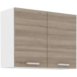 Szafka kuchenna górna 60 cm DAVE 80G 60 2F dąb trufel