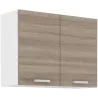 Szafka kuchenna górna 60 cm DAVE 80G 60 2F dąb trufel
