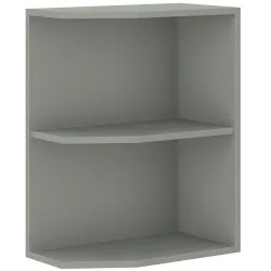Szafka kuchenna dolna 30 cm zakończenie otwarta szara KARMEN 30D ZAK