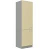 Szafka kuchenna dolna 60 cm słupek KARMEN 60LO 210 2F krem połysk