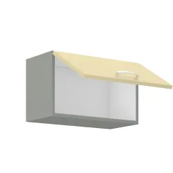 Szafka kuchenna górna 60 cm KARMEN 60GU 36 1F krem połysk