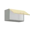 Szafka kuchenna górna 60 cm KARMEN 60GU 36 1F krem połysk