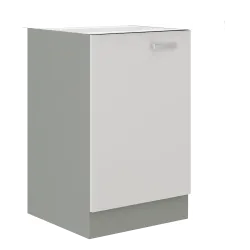 Szafka kuchenna dolna 40 cm BIANCA 40D 1F BB biała połysk