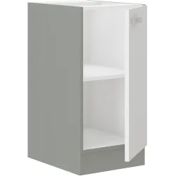Szafka kuchenna dolna 40 cm BIANCA 40D 1F BB biała połysk