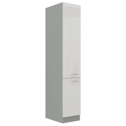 Szafka kuchenna dolna 40 cm BIANCA 40DK 210 2F biała połysk