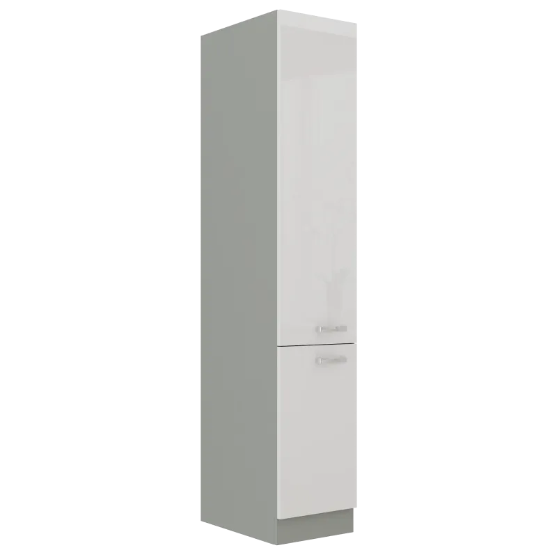 Szafka kuchenna dolna 40 cm BIANCA 40DK 210 2F biała połysk