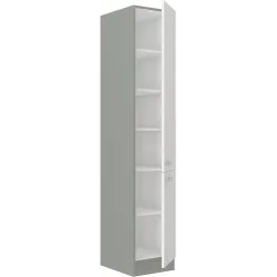 Szafka kuchenna dolna 40 cm BIANCA 40DK 210 2F biała połysk