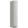 Szafka kuchenna dolna 40 cm BIANCA 40DK 210 2F biała połysk