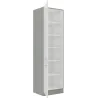 Szafka kuchenna dolna 60 cm słupek BIANCA 60DK 210 2F biała połysk