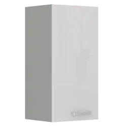 Szafka kuchenna górna 30 cm biała połysk BIANCA 30G 72 1F