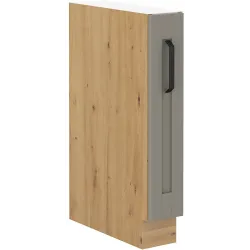 Szafka kuchenna dolna 15 cm szara LUNA 15D BB Cargo CGAR