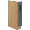 Szafka kuchenna dolna 15 cm szara LUNA 15D BB Cargo DGAR