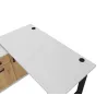 Biurko proste Malta 150 szare LGLG 67x138