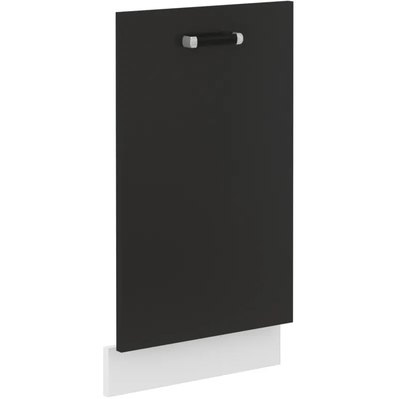 Front kuchenny dolny do zmywarki 45 cm OMEGA ZM czarny