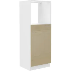 Szafka kuchenna dolna 60 cm słupek LARA 60 DKPL 162 1F Cappucino połysk