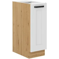 Szafka kuchenna dolna 30 cm biała LUNA 30D BB Cargo WHAR