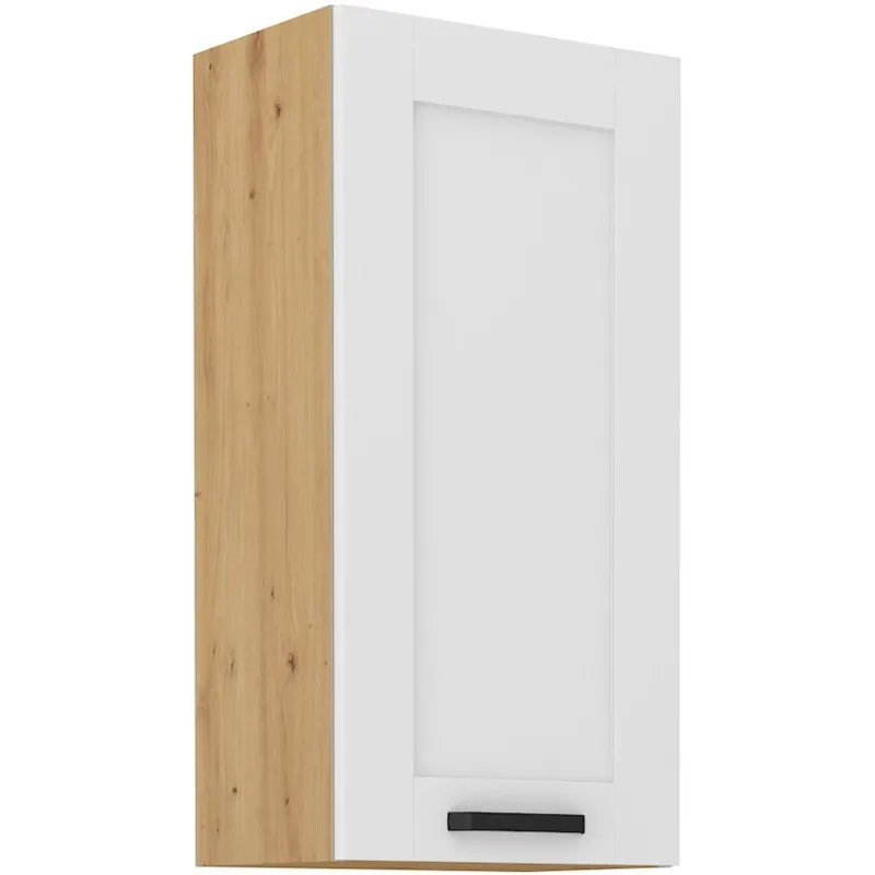 Szafka kuchenna górna 45 cm LUNA 45G 90 1F WHAR biała mat