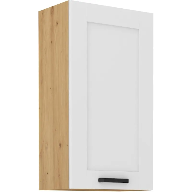 Szafka kuchenna górna 50 cm LUNA 50G 90 1F WHAR biała mat