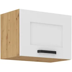 Szafka kuchenna górna 50 cm LUNA 50GU 36 1F WHAR biała mat