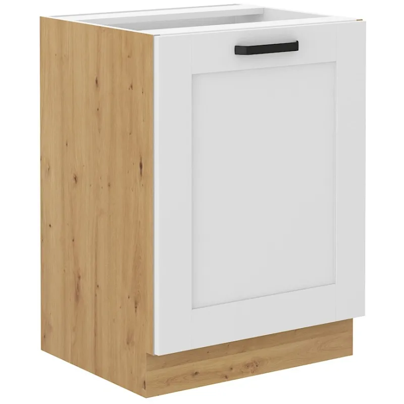 Szafka kuchenna dolna 60 cm LUNA 60D 1F BB WHAR biała mat