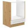 Szafka kuchenna dolna 60 cm pod piekarnik LUNA 60D GAZ BB WHAR mat
