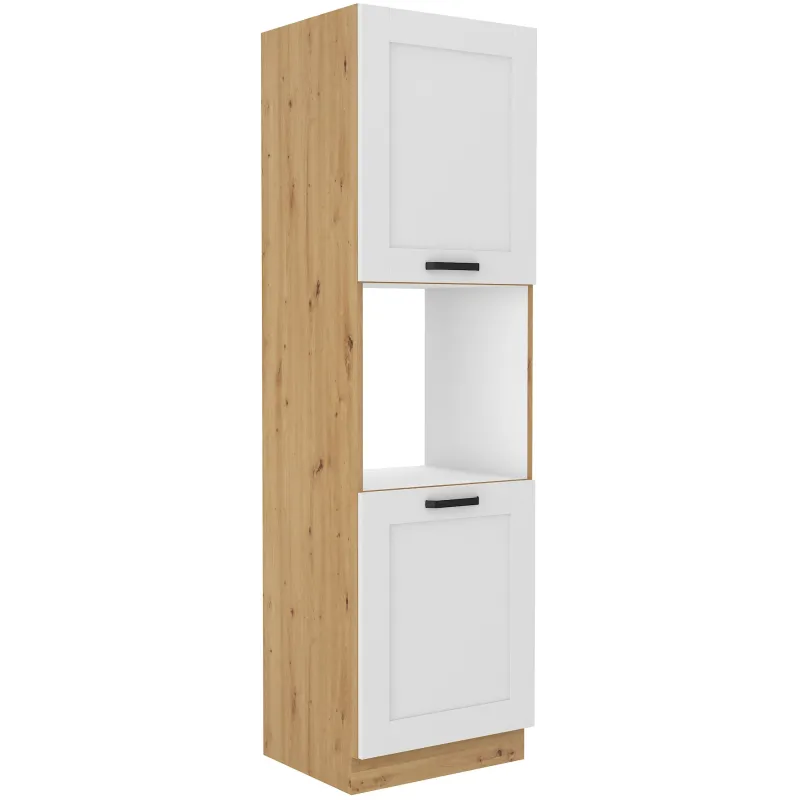 Szafka kuchenna dolna na piekarnik 60 cm słupek LUNA 60DP 210 2F WHAR mat