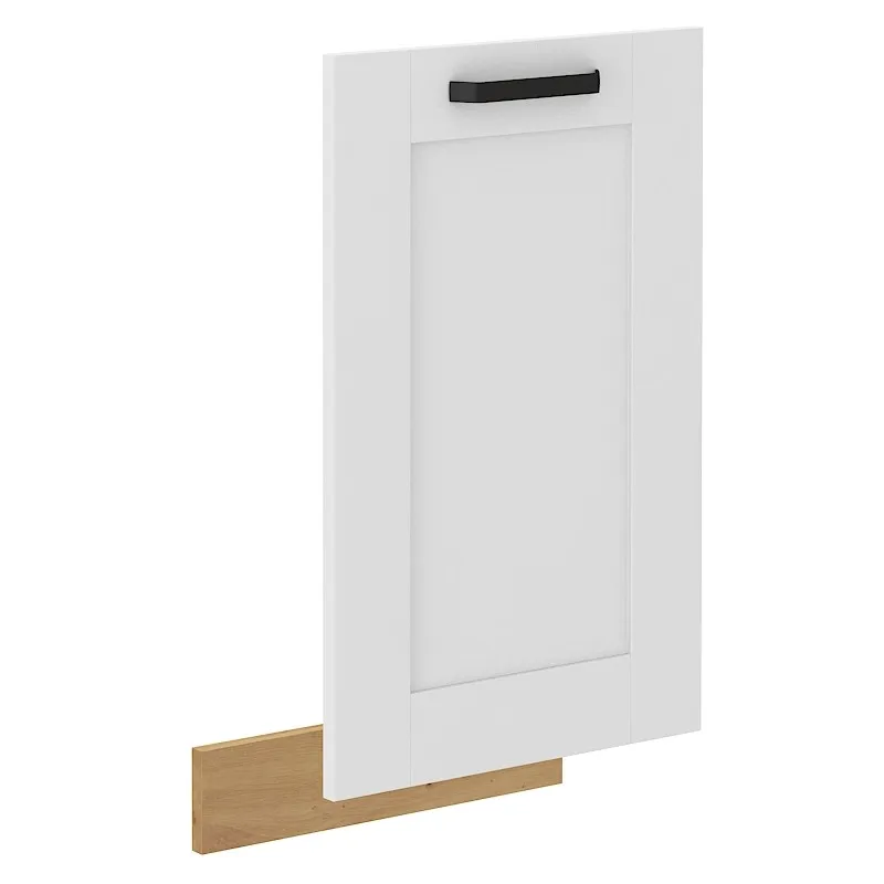 Front kuchenny dolny do zmywarki 45 cm LUNA ZM WHAR biały mat