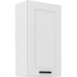 Szafka kuchenna górna 50 cm LUNA 50G 90 1F WHWH biała mat