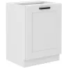 Szafka kuchenna dolna 60 cm LUNA 60D 1F BB WHWH biała mat