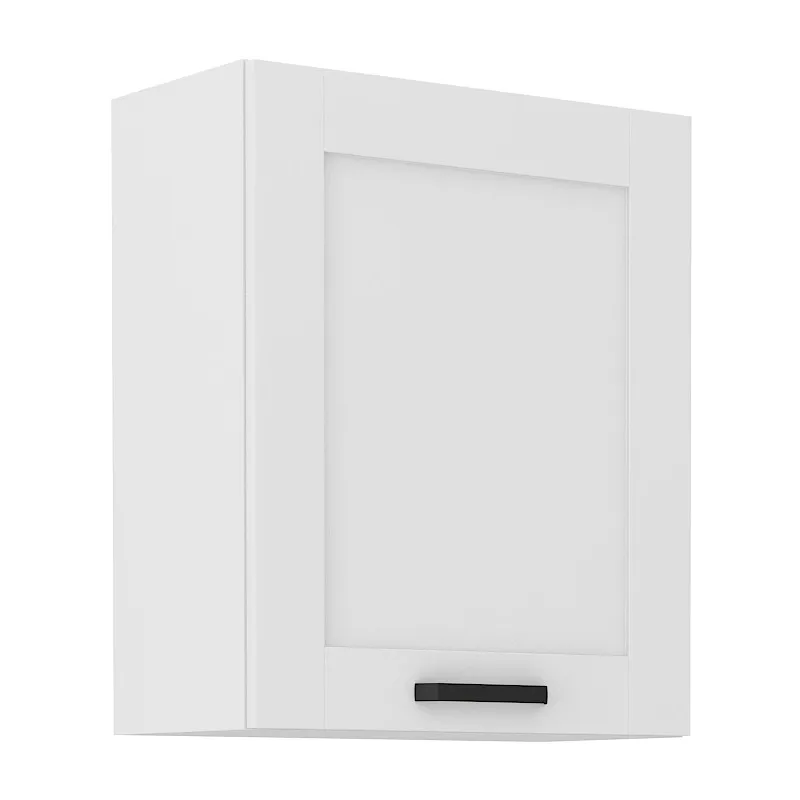 Szafka kuchenna górna 60 cm LUNA 60G 72 1F WHWH mat