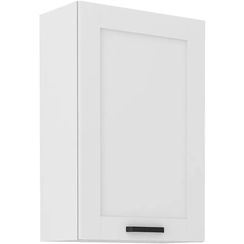 Szafka kuchenna górna 60 cm LUNA 60G 90 1F WHWH mat