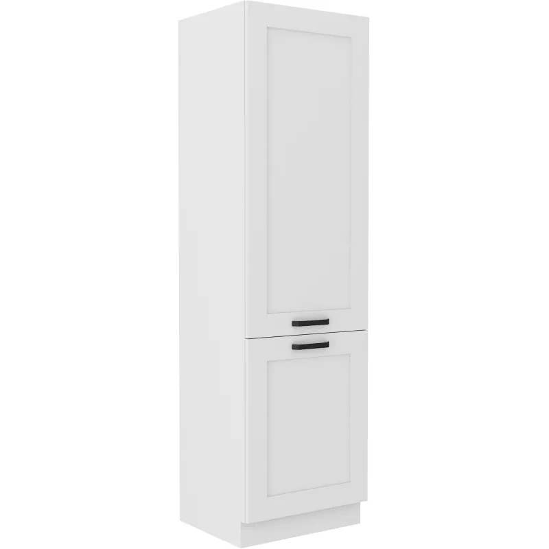 Szafka kuchenna dolna 60 cm słupek LUNA 60LO 210 2F WHWH mat