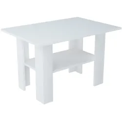 Nowoczesny stolik kawowy mały biały Kasia 60x87