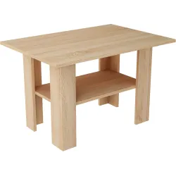 Nowoczesny stolik kawowy mały Kasia 60x87 sonoma
