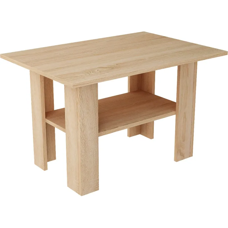Nowoczesny stolik kawowy mały Kasia 60x87 sonoma