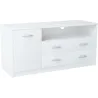 Nowoczesna Komoda RTV biała JULCIA 41x110cm