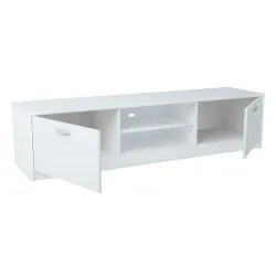 Nowoczesna Komoda RTV biała JULCIA 41x160cm