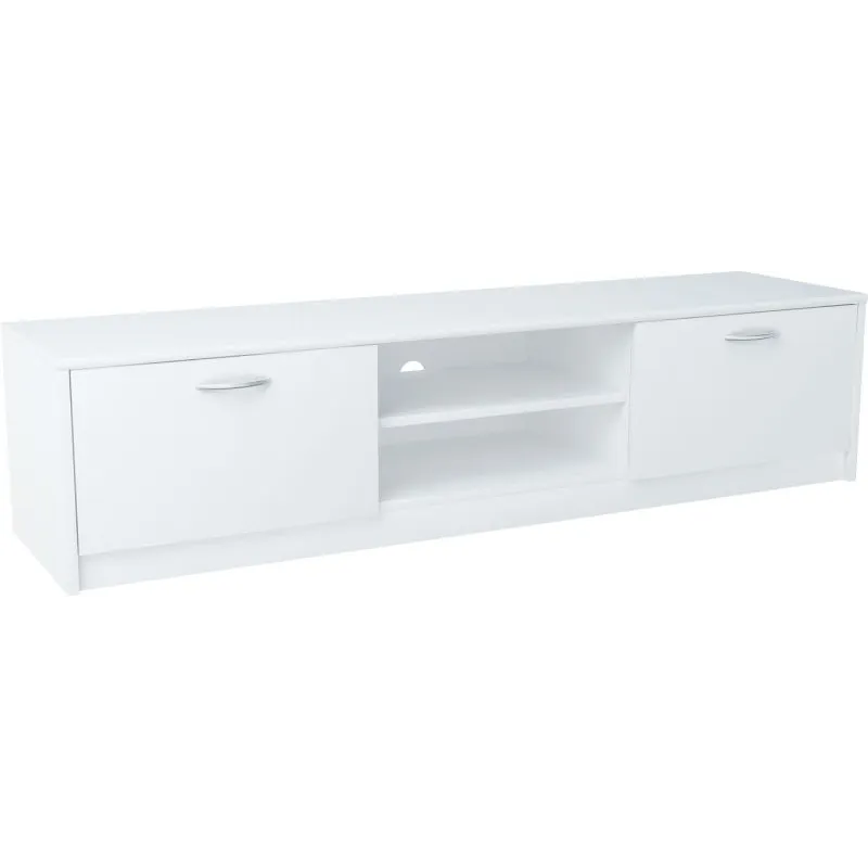Nowoczesna Komoda RTV biała JULCIA 41x160cm