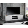 Nowoczesna Komoda RTV biała JULCIA 41x120cm
