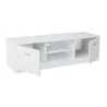 Nowoczesna Komoda RTV biała JULCIA 41x120cm