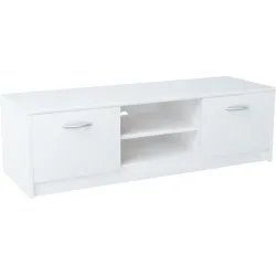 Nowoczesna Komoda RTV biała JULCIA 41x120cm