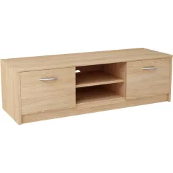 Nowoczesna Komoda RTV dąb sonoma JULCIA 41x120cm