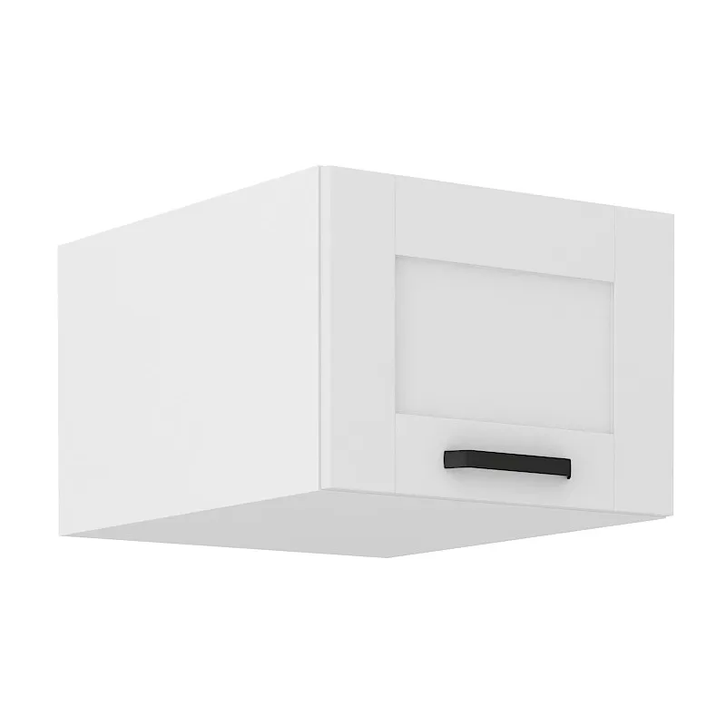 Szafka kuchenna górna 50 cm LUNA 50NAGU 36 1F WHWH mat